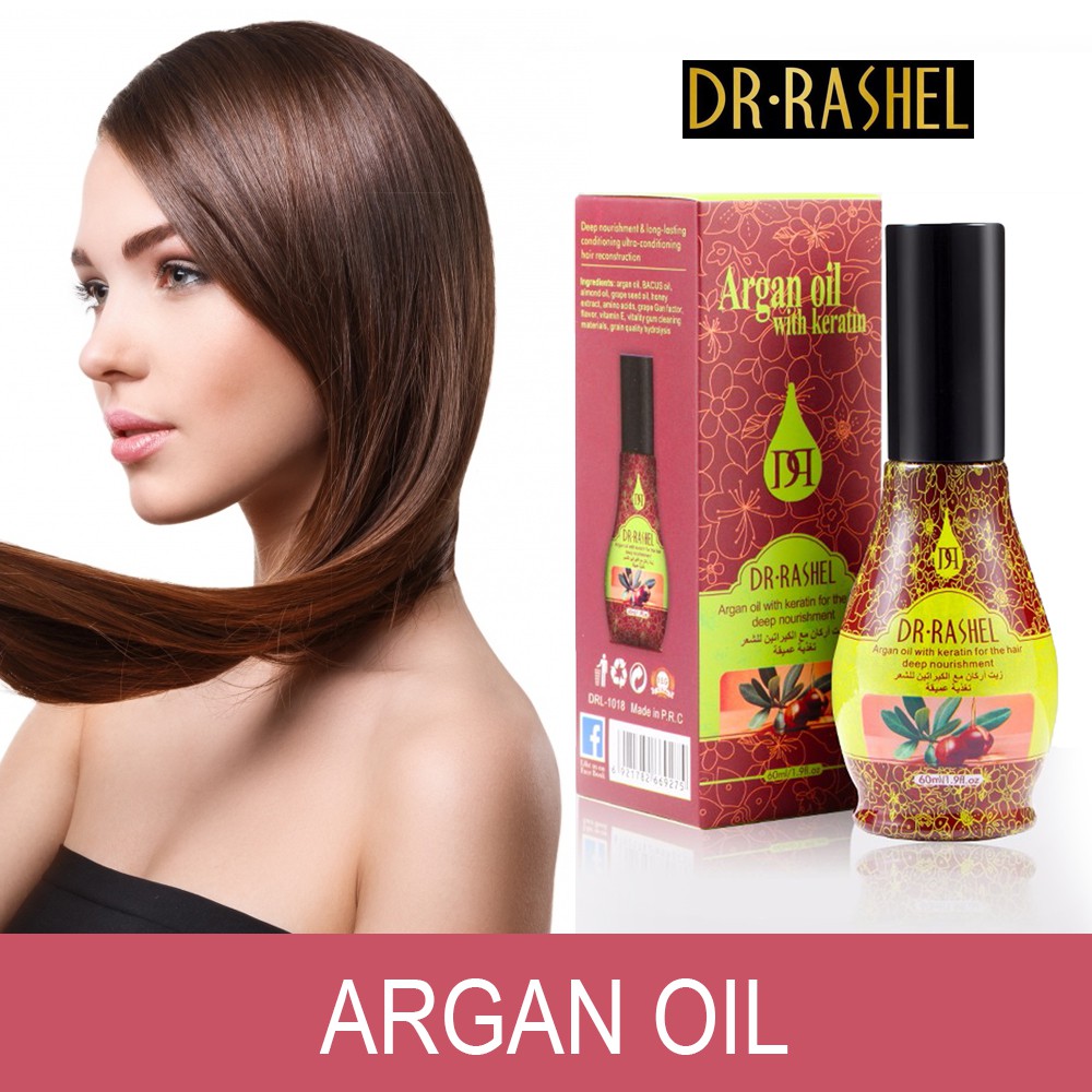 Buy  Argan Oil with Keratin for the Hair Deep Nourishment 60ml hair  oil for best price, Sri Lanka