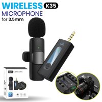 Wireless Collar Microphone K35 Auxiliary 3.5mm high quality microphone 