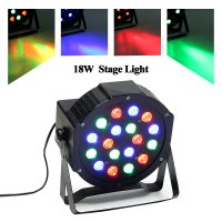 18 LED DJ Party Light Par Light Stage Light Color wash RGB Party Light Power Can light DMX Sound Control Light