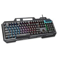 T-WOLF T16 Backlit Wired 104-Key Gaming Keyboard Ambient Light Gaming Keyboard