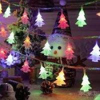 Christmast Tree Lights 7.2 Feet 16 LED Copper Wire String Lights