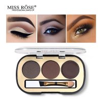  Miss Rose Brand 2 Color Eyebrow Powder &  Cream With Brush 
