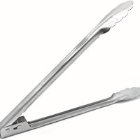 Long Grill and BBQ Tongs 16in