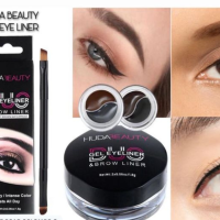 Huda Beauty Gel Eyeliner and Brow Liner Quick Dry