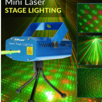Mini Laser Stage Lighting LED Mini Stage Light Laser Projector Club Dj Disco Bar Stage Light