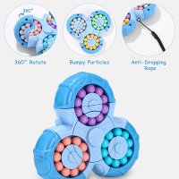 Bean Rotating Cube -Creative Finger Cube jigsaw Puzzle Toy