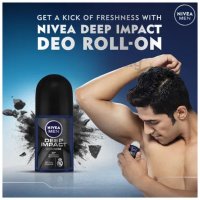 Nivea Men Deep Impact Freshness Deodorant Roll On 48 Hours 