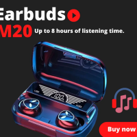 Quality M20 Ear Buds With Phone Charger 