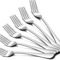 6 PCS Stainless Steel Dinner Fork High Quality