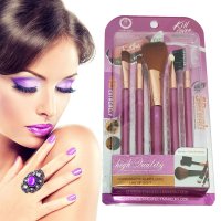 5 Pcs Set Of Makeup Brush Kit, Feather Fashion Brush Set, Beauty Makeup Set