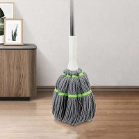 Self Wringing Sponge Mop: Rotating, Self Twisting Floor Cleaning Tool for Easy Household Cleaning