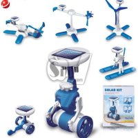 6 in 1 Educational Solar Robot Kit - STEM