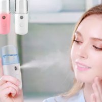 Nano Mist Sprayer / Handy Mini Facial Steamer / Pocket Moisturizing Machine USB Rechargeable Disinfector / Mini Hydrator