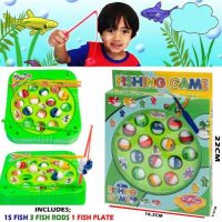 Fishing Game Toy with 15 Fishes