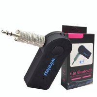 Wireless Bluetooth Receiver Transmitter Adapter 3.5mm Jack For Car Music Audio