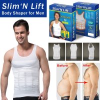 Shirt Vest Body Slim N Lift Slimming sbs Shaper for Men M