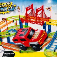 New Style Track City Electric Rail Car Educational Toys for Kids Track Games