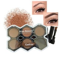 Kiss Beauty Eye Brow Powder 6 Colors 