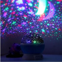 STAR MASTER Rotating Projection Lamp for Ideal For Color Full X- mas Decorations 