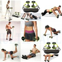 Virtual World Total-Body Home Fitness Revolex Xtreme Abs Trainer Resistance Exercise Equipment