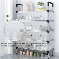 6 Tier Large Shoe Rack Stand Shoes Cabinet Storage Shelf Organiser Dustproof