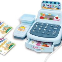 18Pcs Children's Toy Cash Register, For 3 years Above Cash Register Till