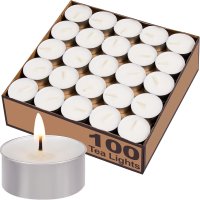 100pcs tealight candles