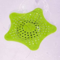 Silicone Kitchen Sink Drain Cover Shower Drain Strainer Hair Catcher, Bathroom Sink Stopper