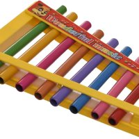 Wonderfull Music Xylophone Real Music Instrument Safe & Durable For Kids - Multi Color