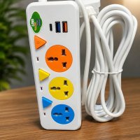 Universal Power Strip with USB Charging