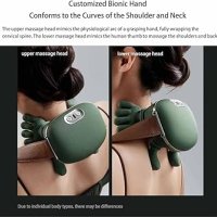 Shoulder and Neck Massager, Neck Massager for Pain Relief Deep Tissue with Two-Speed