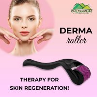 Derma Roller System – Ultra Sharp Needle Tips, Therapy For Skin Regeneration, Efficient Treatment For Anti-Aging Skin & Stretch Marks