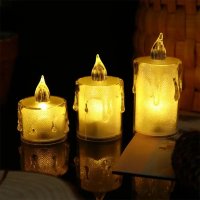 tal LED Candles(Pack of 3 pcs)