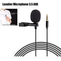   Share:   Favorite (2) 3.5 AUX Mini Lavalier Lapel Microphone Omnidirectional Mic with Clip On
