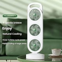  3-in-1 Air Circulation Fan with Triple Wind Speed, High-Speed Cooling Table Fan for Home, Office, Bedroom & Study Room