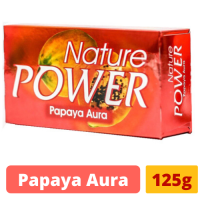 Papaya Soap Nature Power Papaya Aura Made in India with Vitamin E For a Healthy Skin
