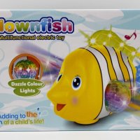 Clown Fish Battery Operated Toy With Lights and Music