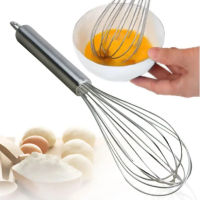  Stainless Steel Whisks Wire Whisk Set Kitchen wisks for Cooking, Blending, Whisking, Beating, Stirring